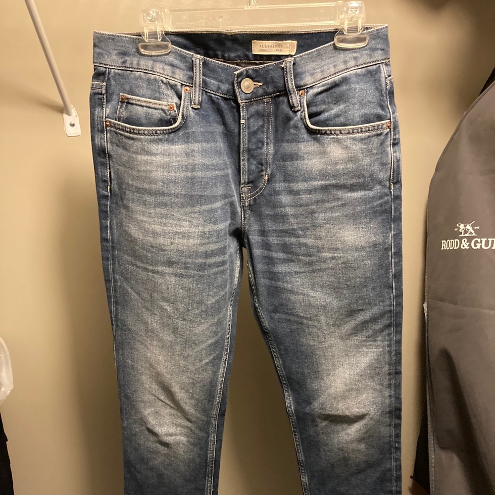 All Saints Pistol Slim Straight Jeans